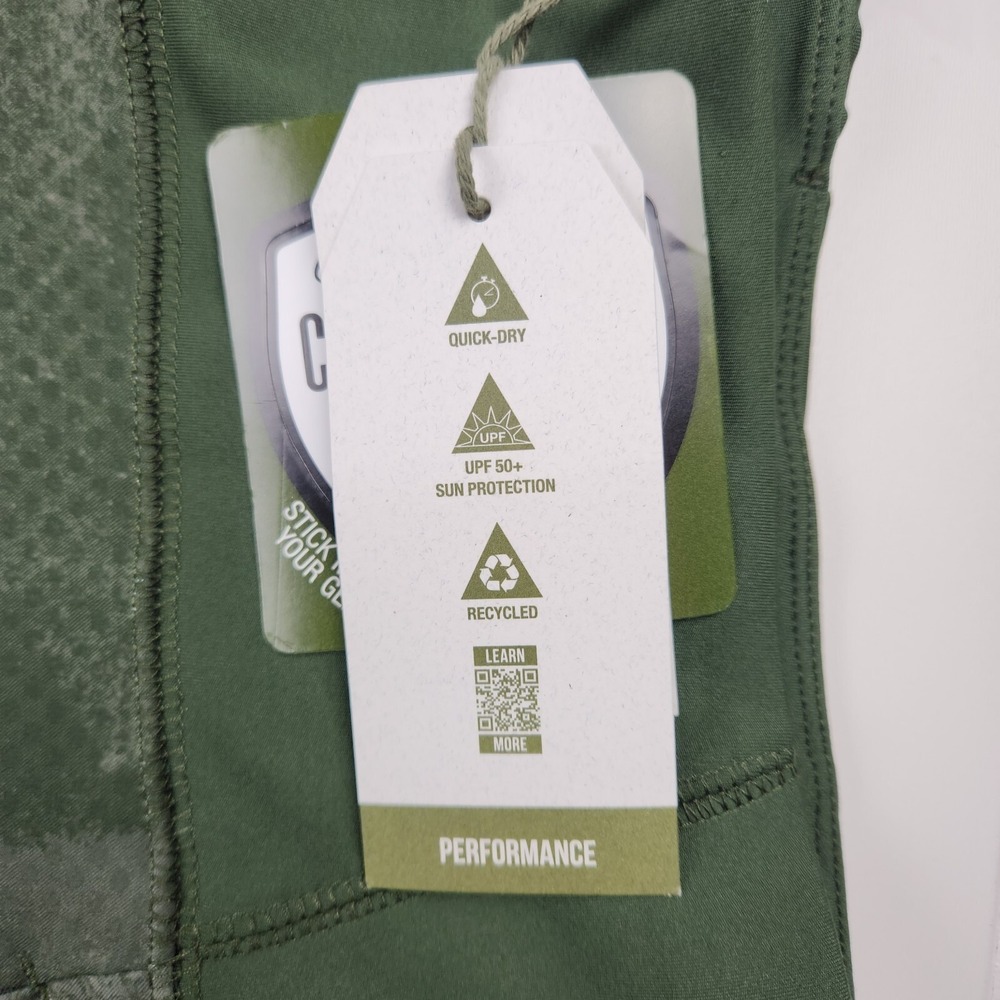 Ascend Womens Sz Medium Tech Jogger Green Zippered Pockets UPF 50+ NEW - Picture 6 of 16